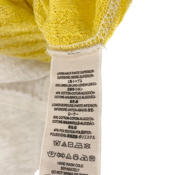 Free People We The Free Sun Dial Tee in Yellow - Picture 9 of 10